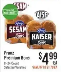 Haggen Food Franz Premium Buns offer