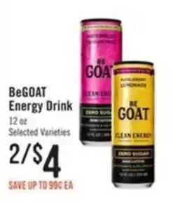 Haggen Food BeGOAT Energy Drink offer