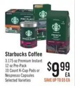 Haggen Food Starbucks Coffee offer