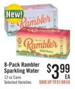 Haggen Food Rambler Sparkling Water offer