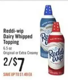 Haggen Food Reddi-wip Dairy Whipped Topping offer