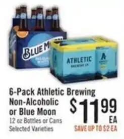 Haggen Food Athletic Brewing or Blue Moon offer