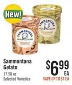 Haggen Food Sammontana Gelato offer