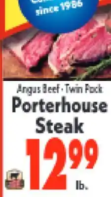 Marino's Supermarket Angus Beef • Twin Pack Porterhouse Steak offer