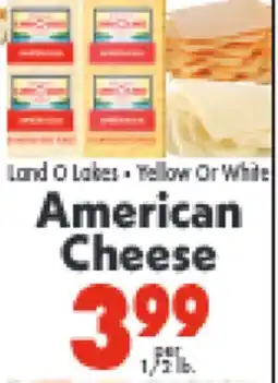 Marino's Supermarket Land O Lakes • Yellow Or White American Cheese offer