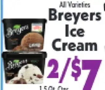 Marino's Supermarket All Varieties Breyers Ice Cream offer