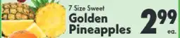 Marino's Supermarket 7 Size Sweet Golden Pineapples offer