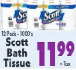 Marino's Supermarket Scott Bath Tissue offer