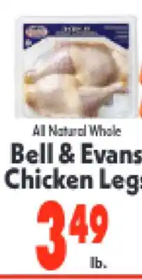 Marino's Supermarket All Natural Whole Bell & Evans Chicken Legs offer