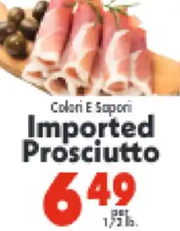 Marino's Supermarket Colori E Sapori Imported Prosciutto offer