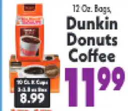 Marino's Supermarket Dunkin Donuts Coffee offer
