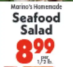 Marino's Supermarket Marina's Homemade Seafood Salad offer
