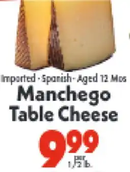 Marino's Supermarket Manchego Table Cheese offer