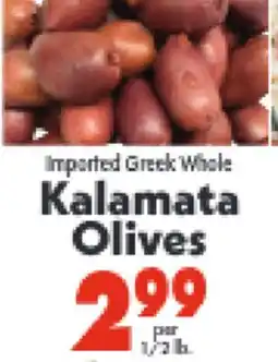 Marino's Supermarket Imported Greek Whole Kalamata Olives offer