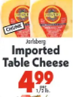 Marino's Supermarket Jarlsberg Imported Table Cheese offer