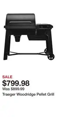 Cabela's Traeger Woodridge Pellet Grill offer