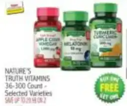 Ingles Markets Nature's Truth vitamins offer