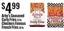 Jons International Arby's seasoned curly fries offer