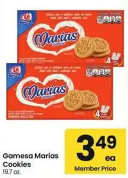 Safeway Gamesa Marias Cookies offer