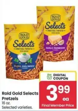 Safeway Rold Gold Selects Pretzels offer