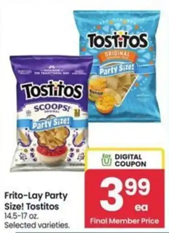 Frito-Lay Party Size! Tostitos