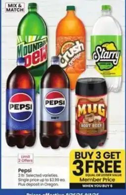 Safeway Pepsi offer