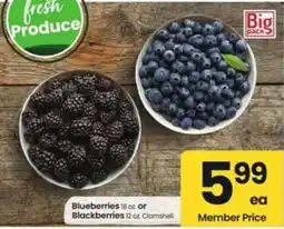 Safeway Blueberries or Blackberries offer