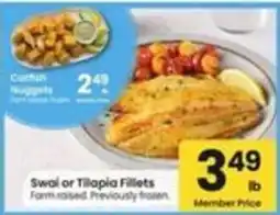 Safeway Swai or Tilapia Fillets offer