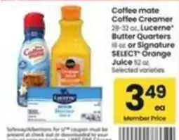 Safeway Coffee mate Coffee Creamer offer