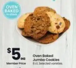 Safeway Oven Baked Jumbo Cookies offer