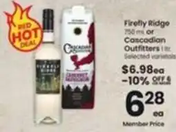 Safeway Firefly Ridge or Cascadian Outfitters offer