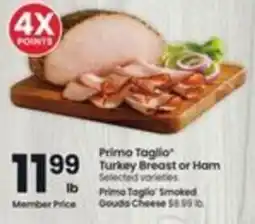 Safeway Primo Taglio turkey breast or ham offer