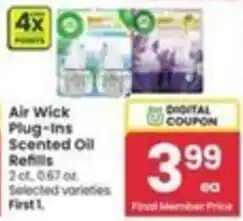 Safeway Air Wick Plug-ins Scented Oil Refills offer