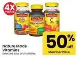 Safeway Nature Made Vitamins offer