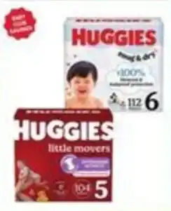 Safeway Huggies little movers offer