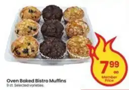 Safeway Oven Baked Bistro Muffins offer
