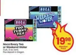 Safeway Noca Boozy Tea or Weekend Water offer