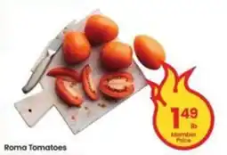 Safeway Roma Tomatoes offer