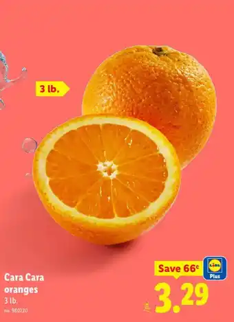 Lidl Cara Cara oranges offer