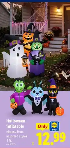 Lidl Lidl Plus Halloween inflatable offer
