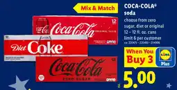 Lidl Coca-Cola soda offer