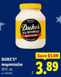 Lidl Duke's mayonnaise offer