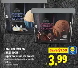Lidl Lidl preferred selection super premium ice cream offer