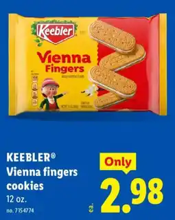 Lidl Keebler vienna fingers cookies offer