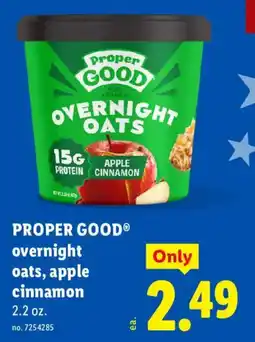 Lidl Proper Good overnight oats offer