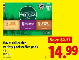 Lidl Lidl flavor collection variety pack coffee pods offer