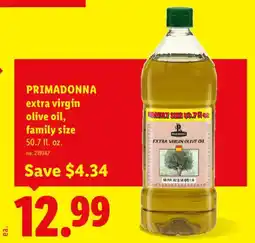 Lidl Primadonna extra virgin olive oil offer