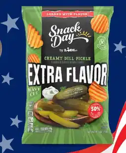 Lidl Snack Day by Lidl creamy dill pickle extra flavor offer
