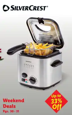Lidl Silvercrest deep fryer offer