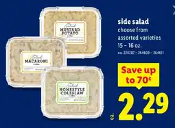 Lidl Salad by Liana side salad offer